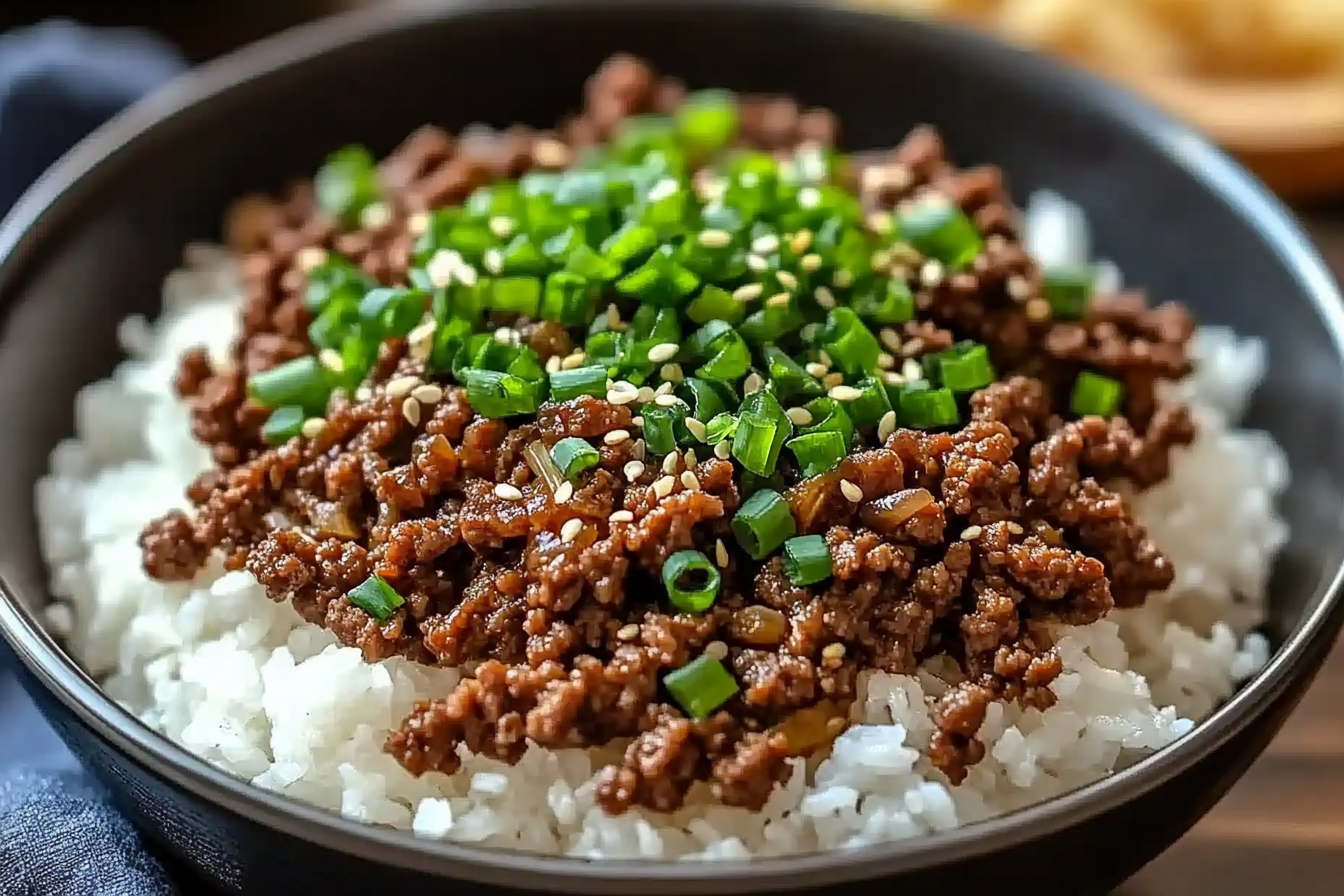 Bol de boeuf coréen
