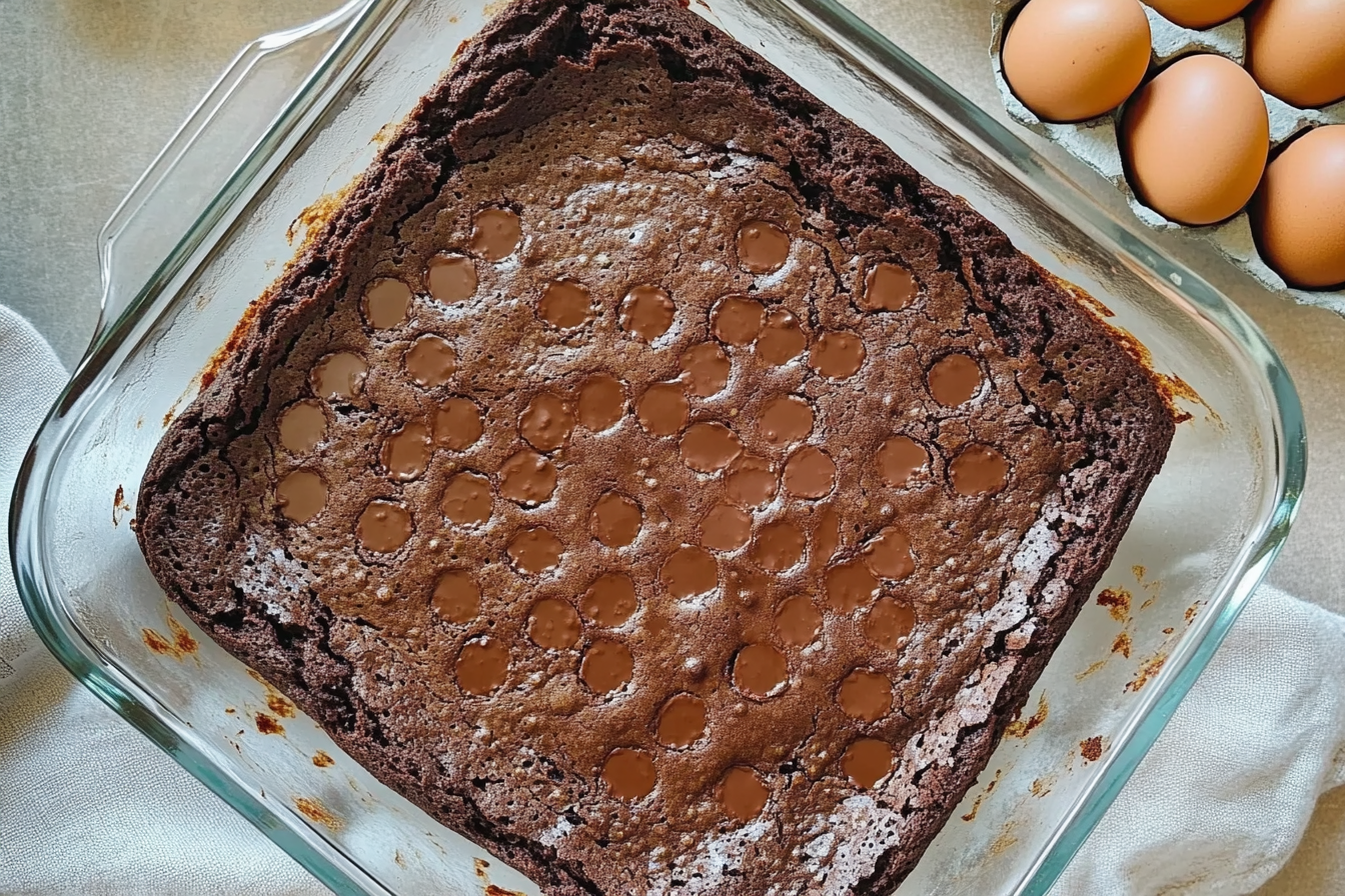 Brownie de courgette au chocolat