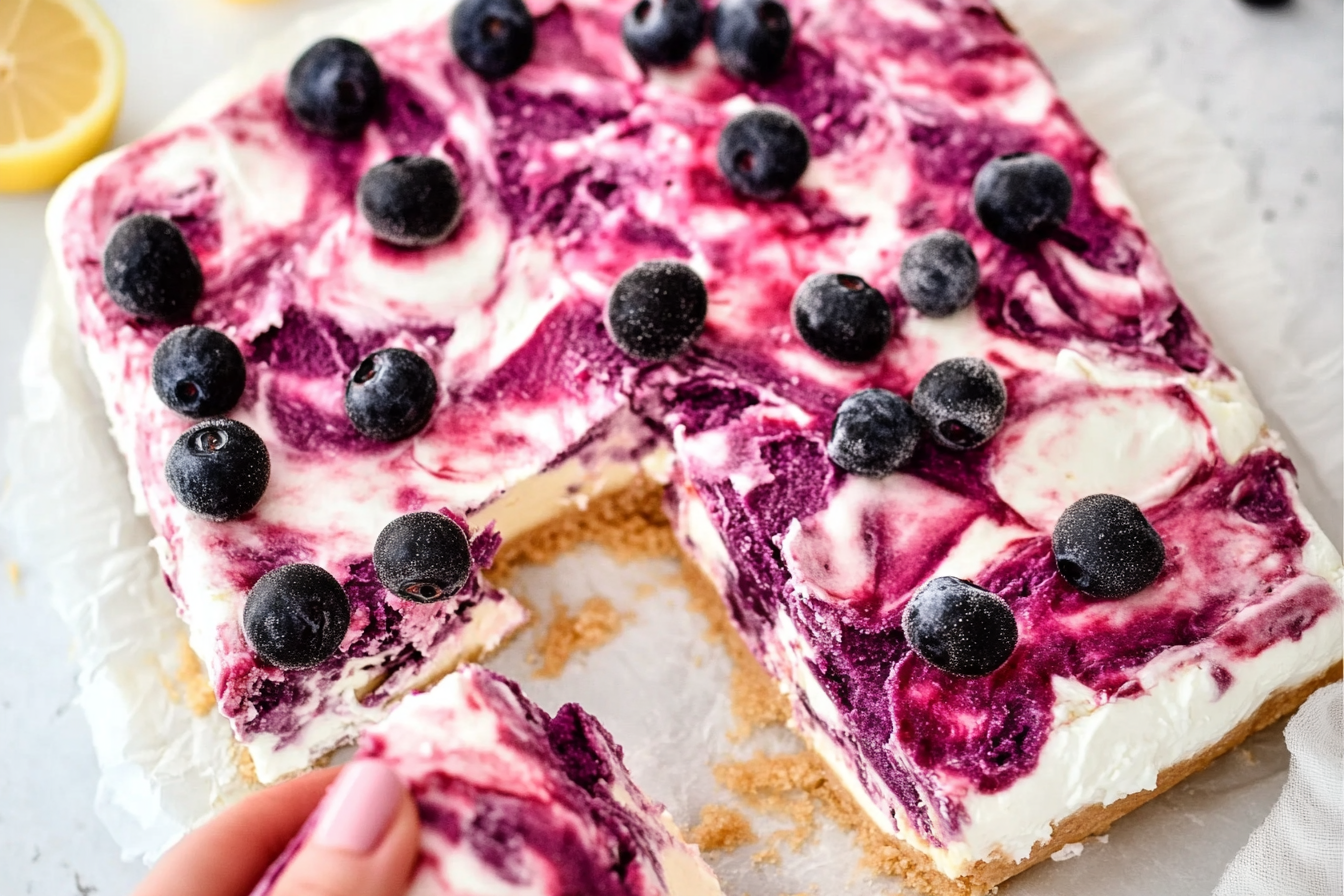 Cheesecake glacé sans sucre