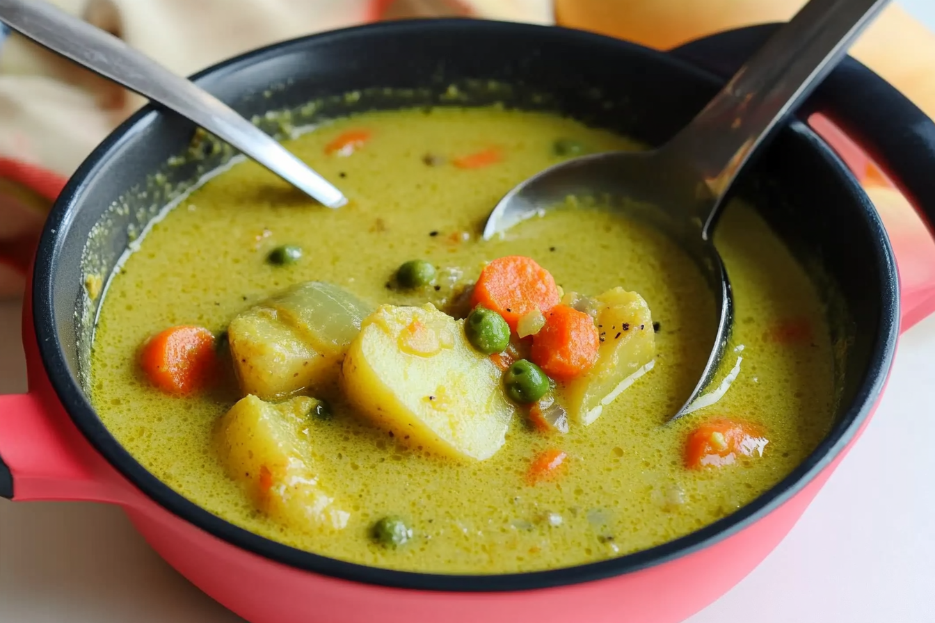 Curry de pommes de terre