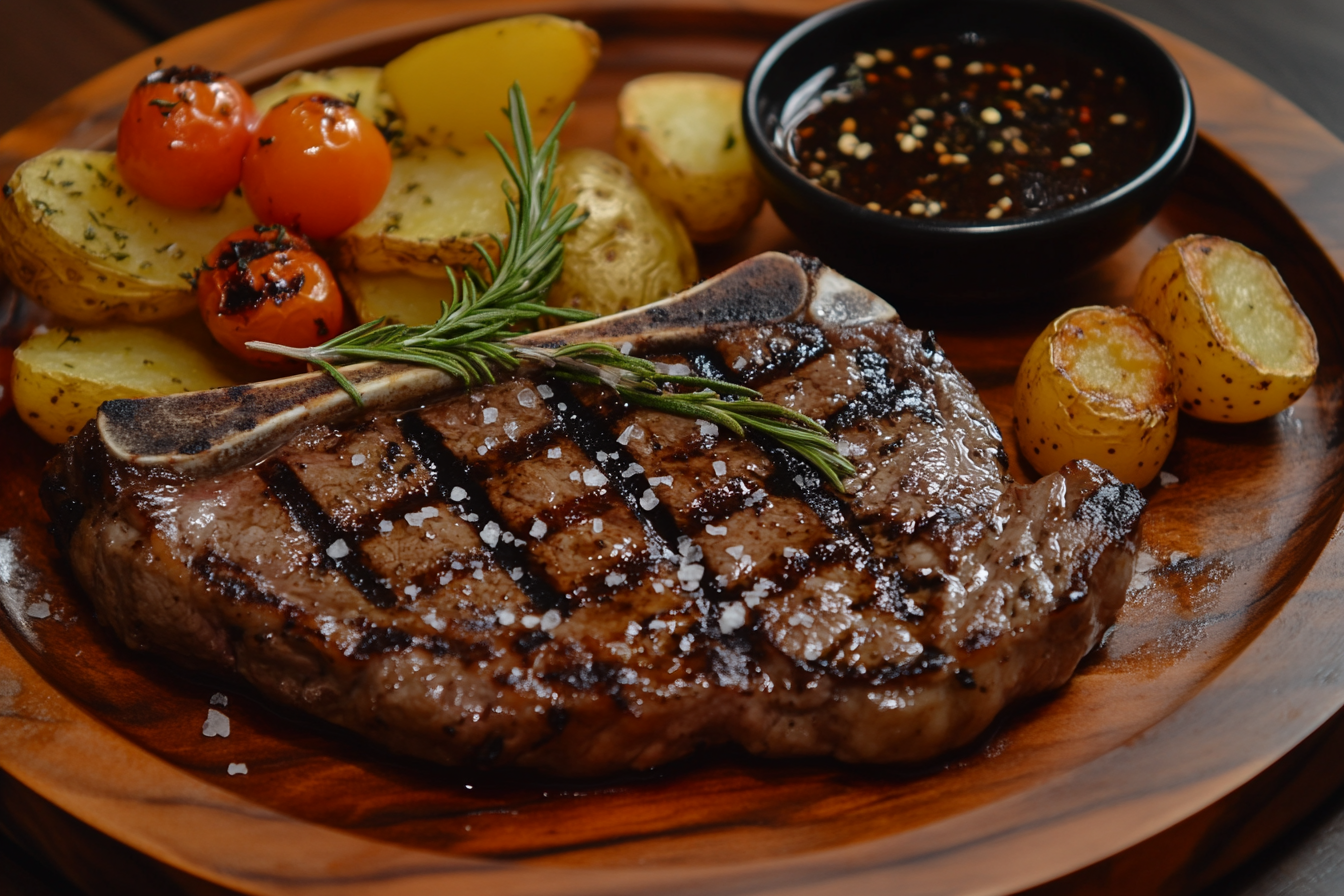 Filet T-bone aux herbes