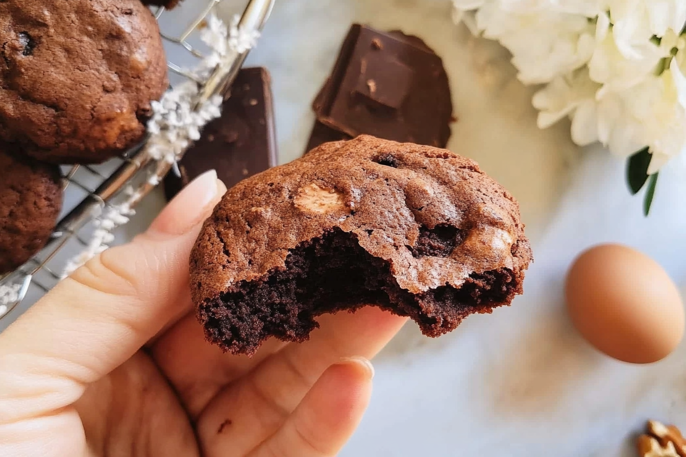 Gâteaux brownie au chocolat