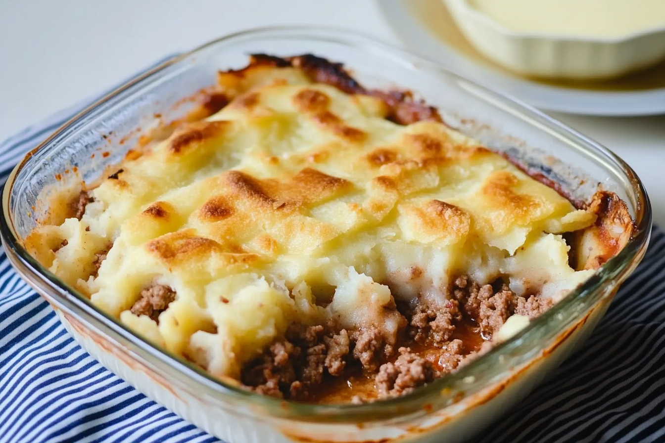 Hachis Parmentier de viande