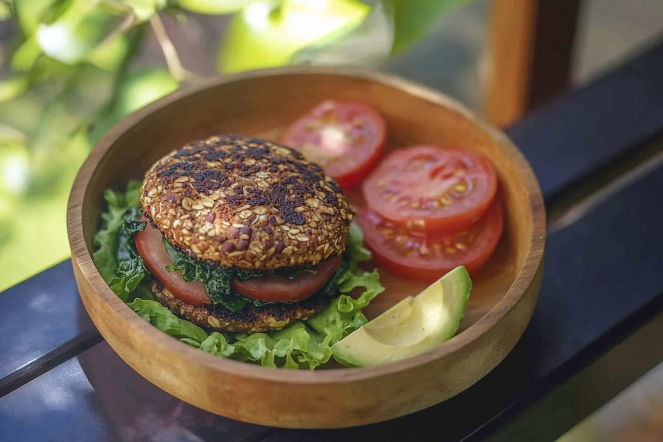 Hamburger de haricots rouges