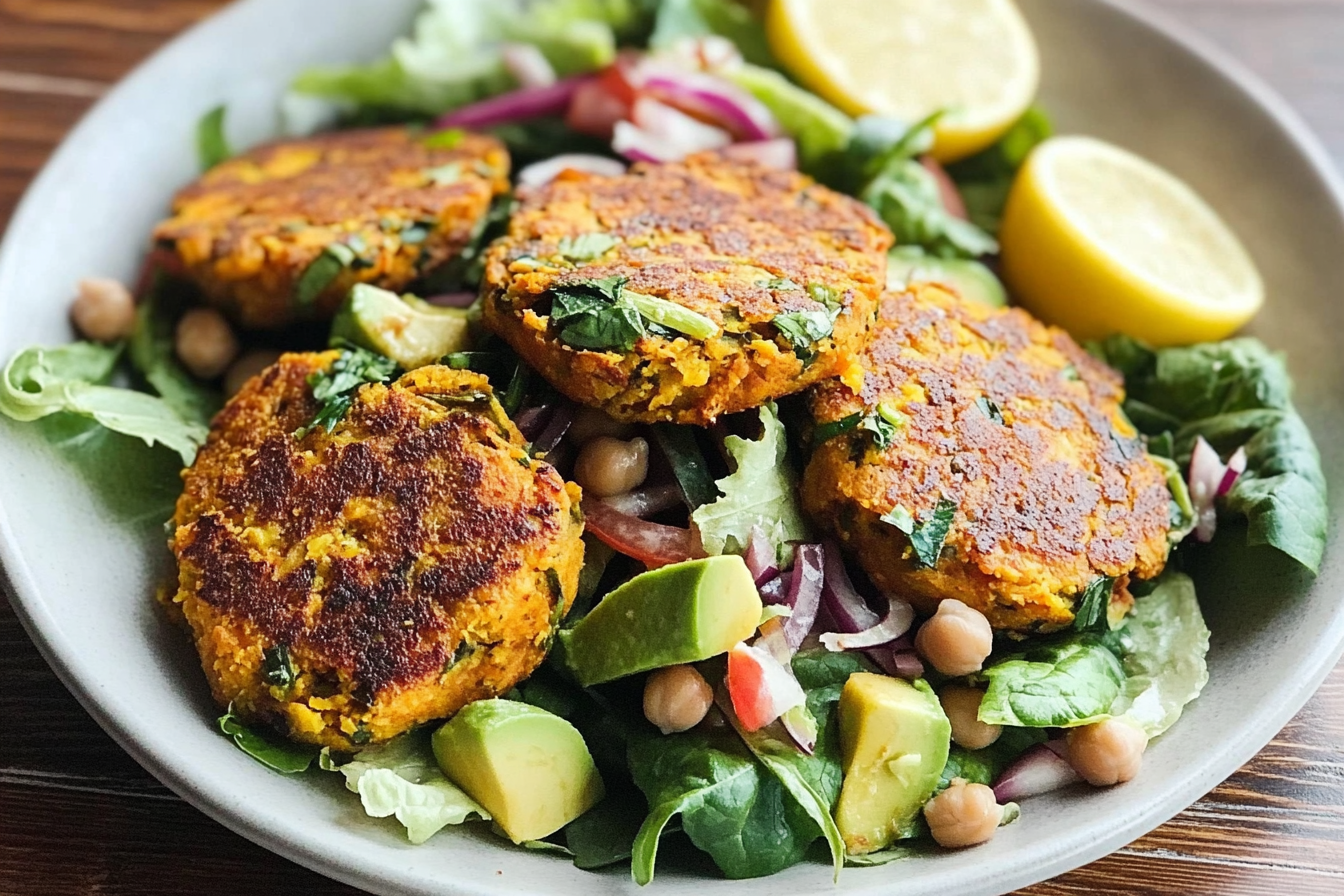 Hamburgers de patate douce