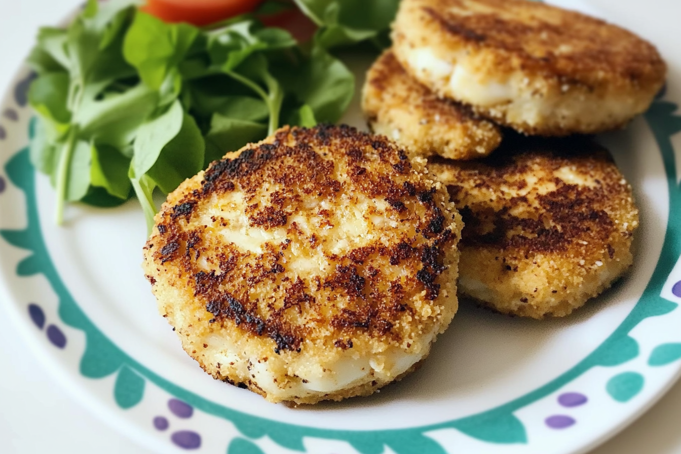 Hamburgers de poisson faciles