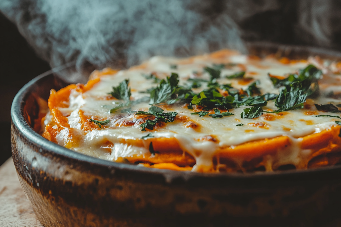 Lasagne de patate douce