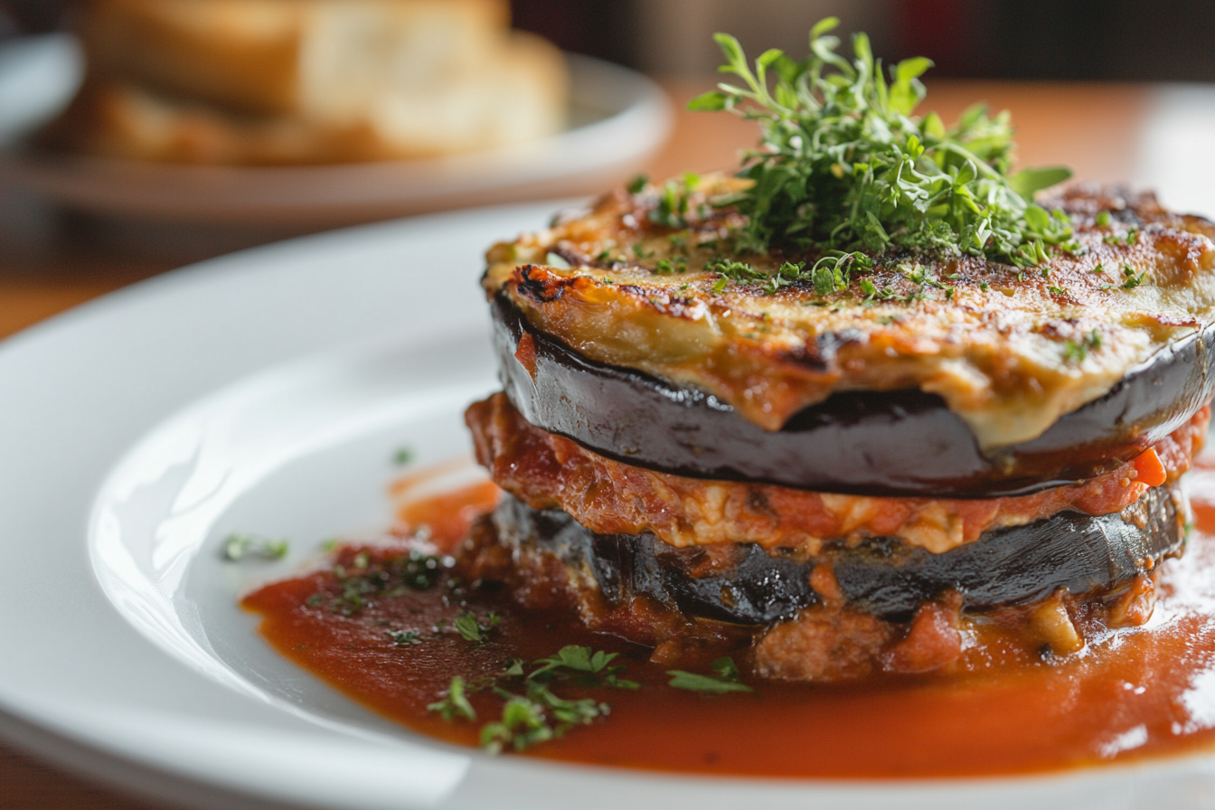 Moussaka d'aubergines