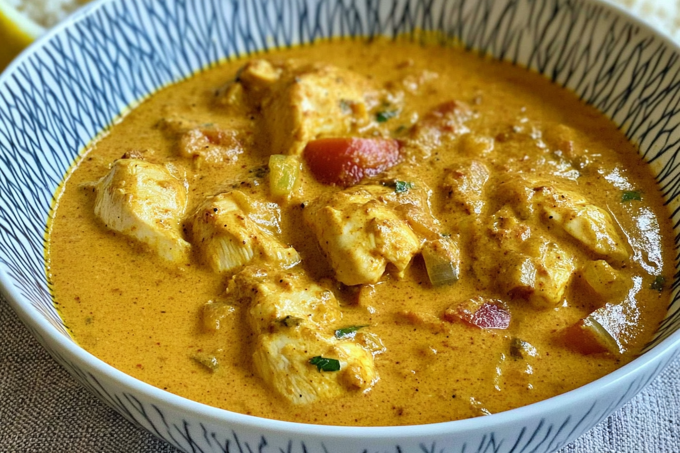 Poulet à l'indienne