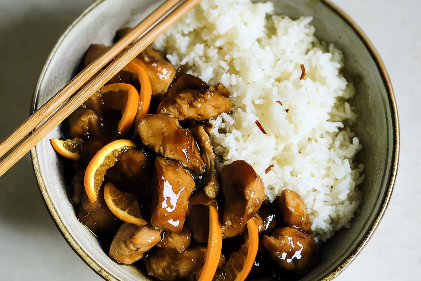 Poulet à l'orange