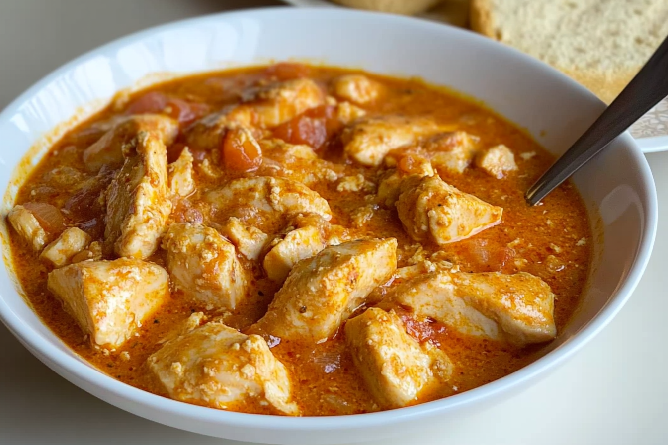 Poulet en sauce facile