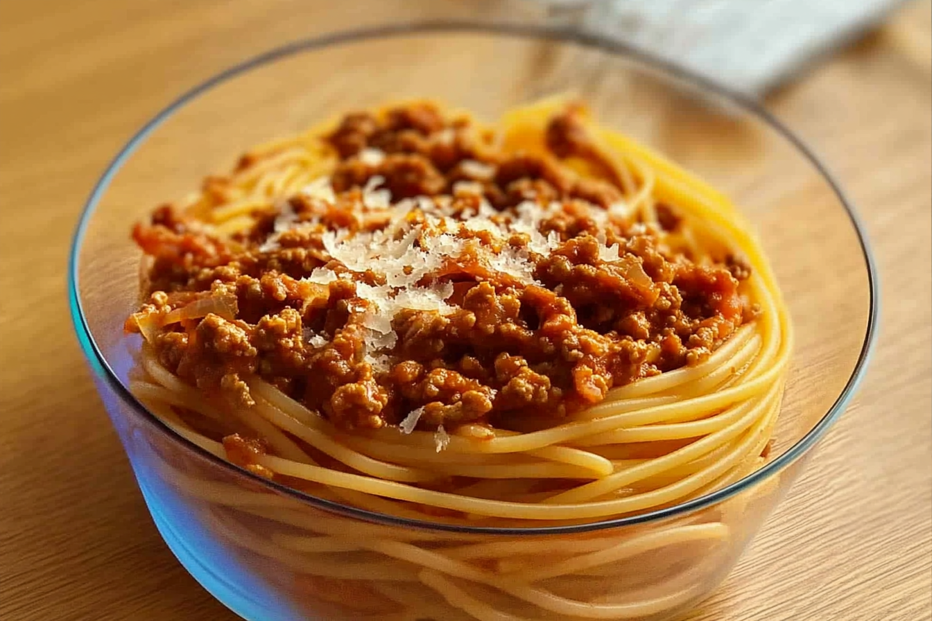Spaghetti à la bolognaise