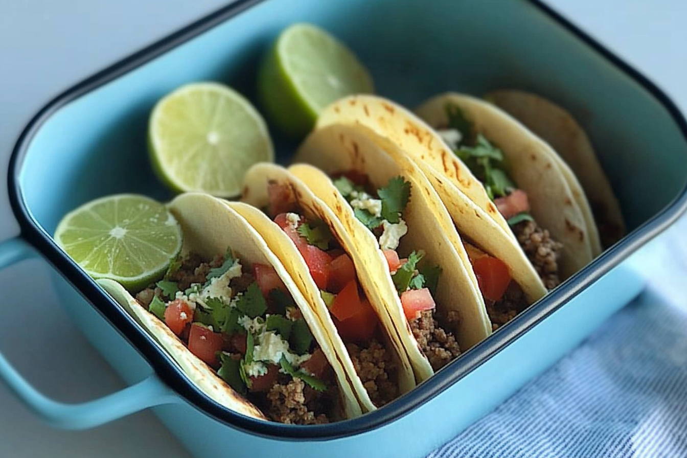 Tacos de viande hachée