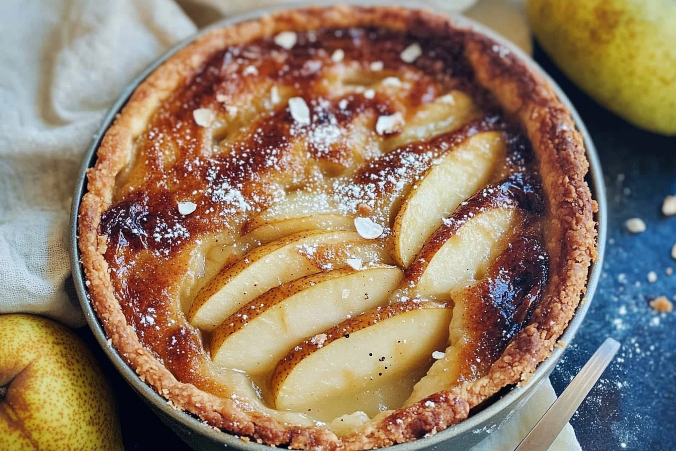 Tarte aux poires