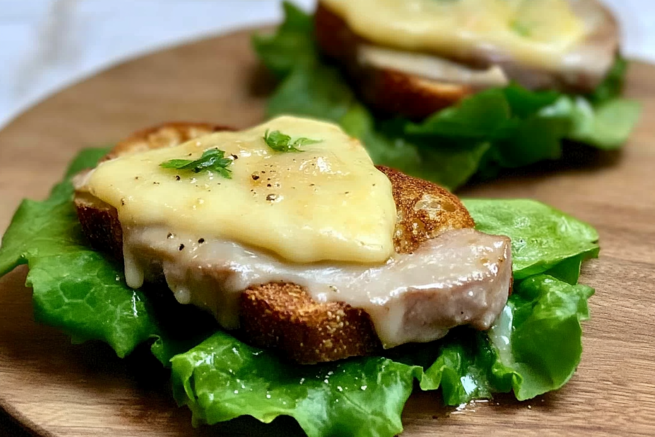 Tartine de lomo au fromage