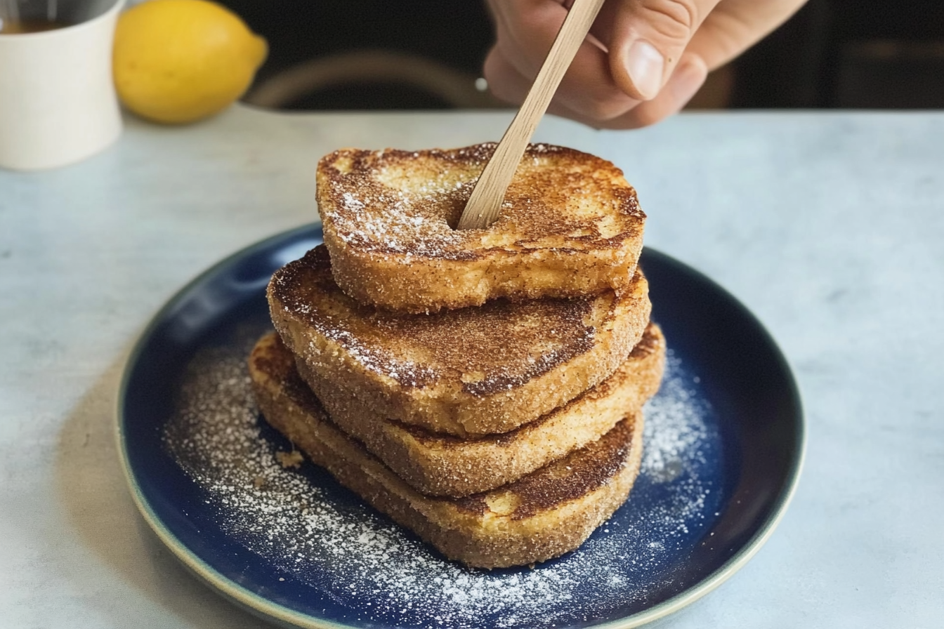 Torrijas au lait et miel