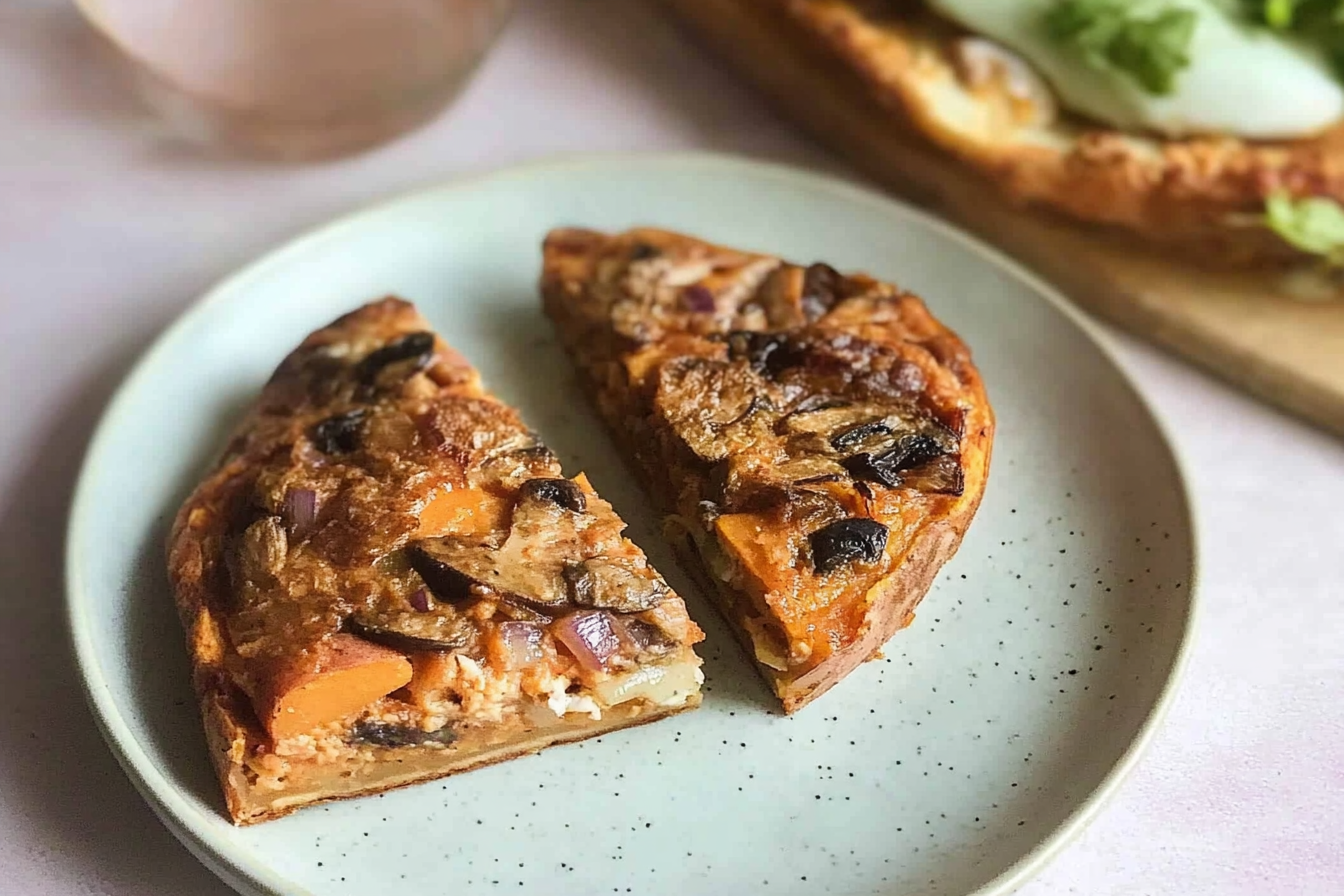 Tortilla de patatas aux champignons