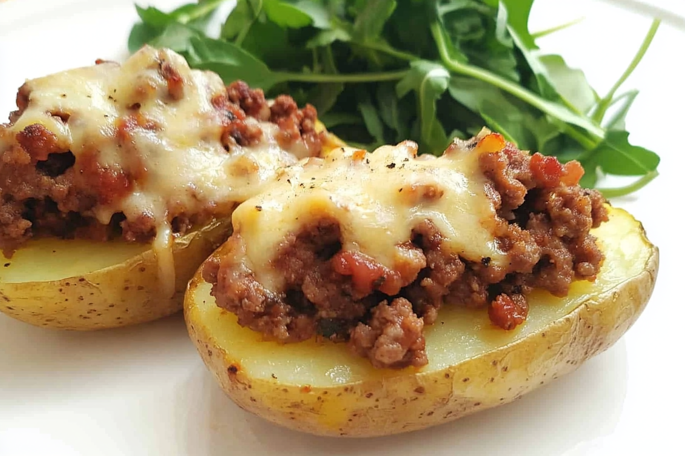 Aubergines farcies à la viande