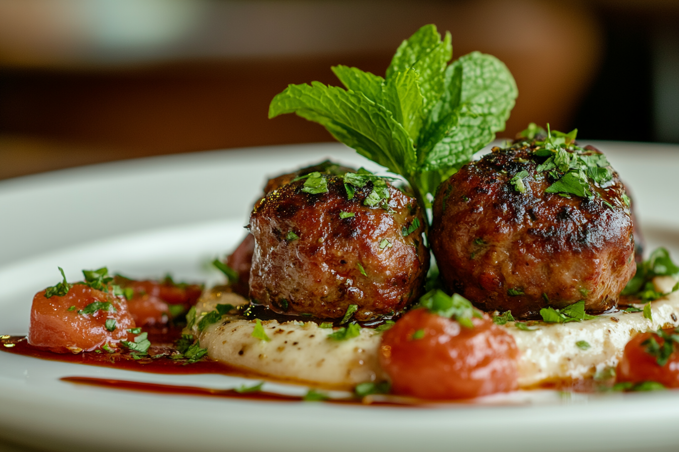 Boulettes d'agneau à la menthe