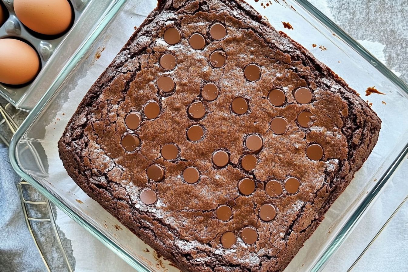 Brownie de courgette au chocolat