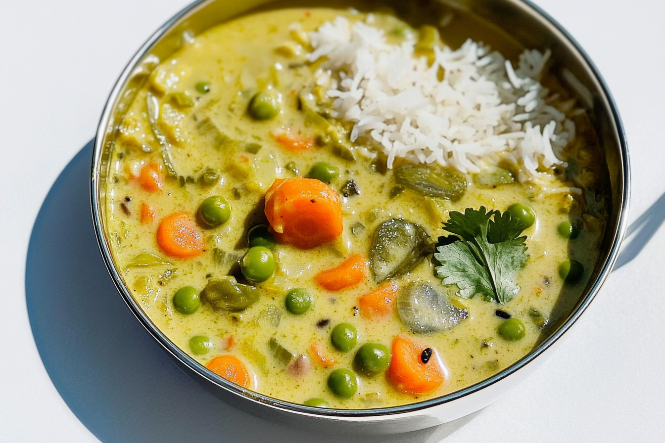 Curry de pois et carottes