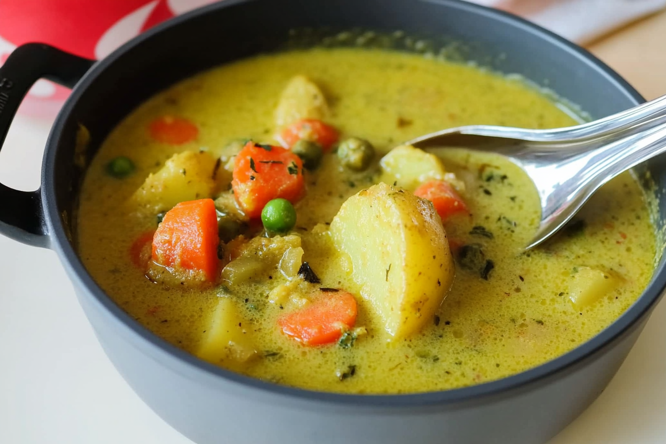 Curry de pommes de terre