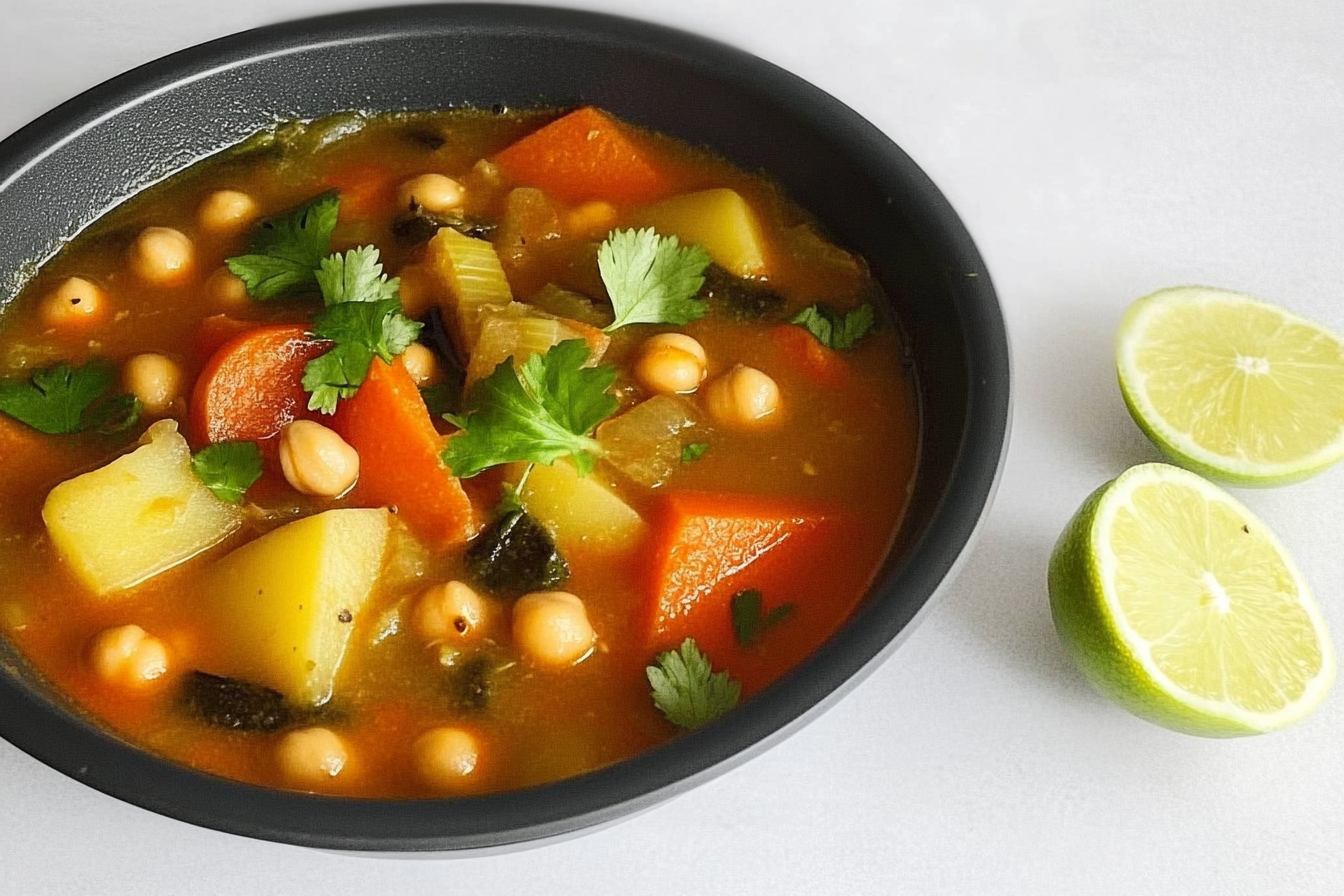 Garbanzos aux pommes de terre