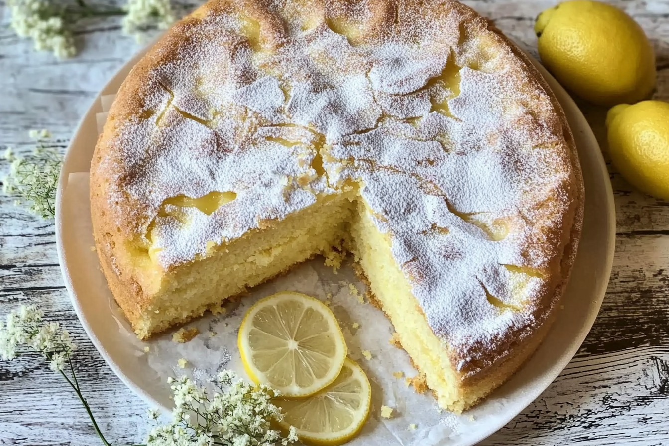 Gâteau de maïzena au citron