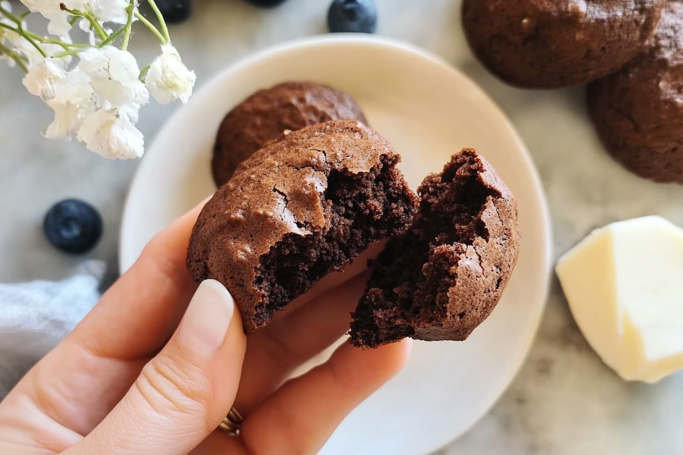 Gâteaux brownie au chocolat