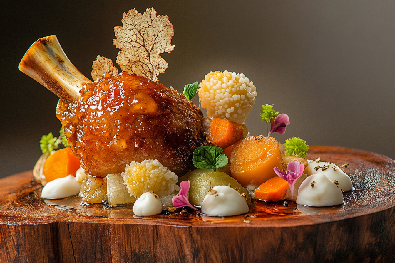 Gigot d'agneau à l'érable