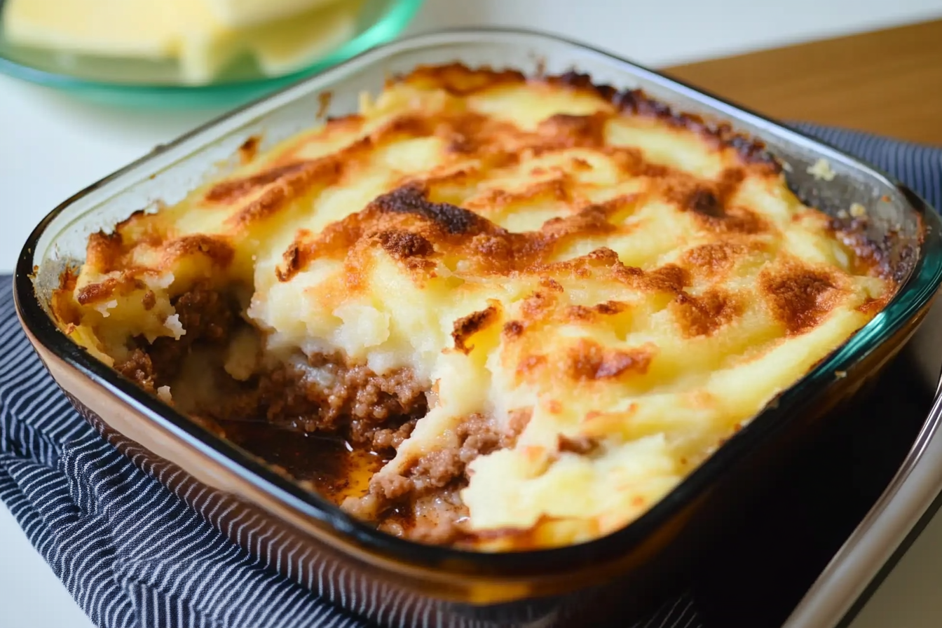 Hachis Parmentier de viande