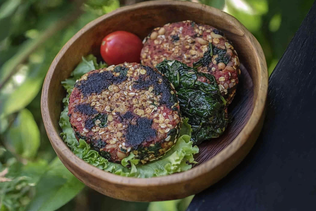 Hamburger de haricots rouges