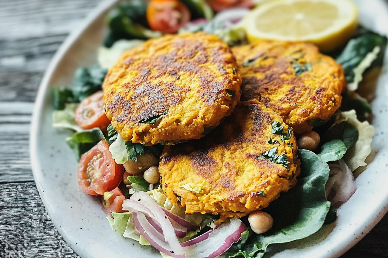 Hamburgers de patate douce