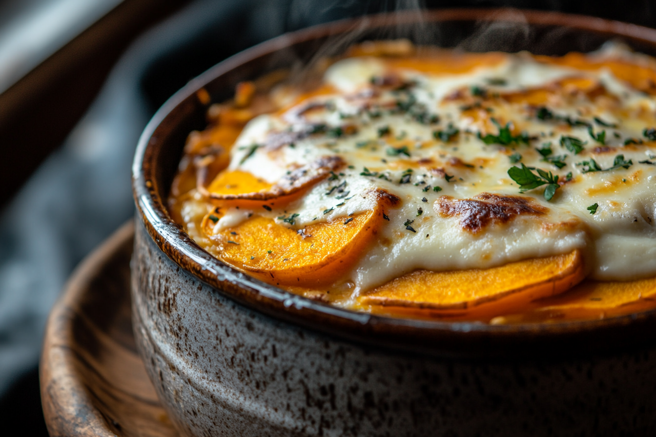 Lasagne de patate douce