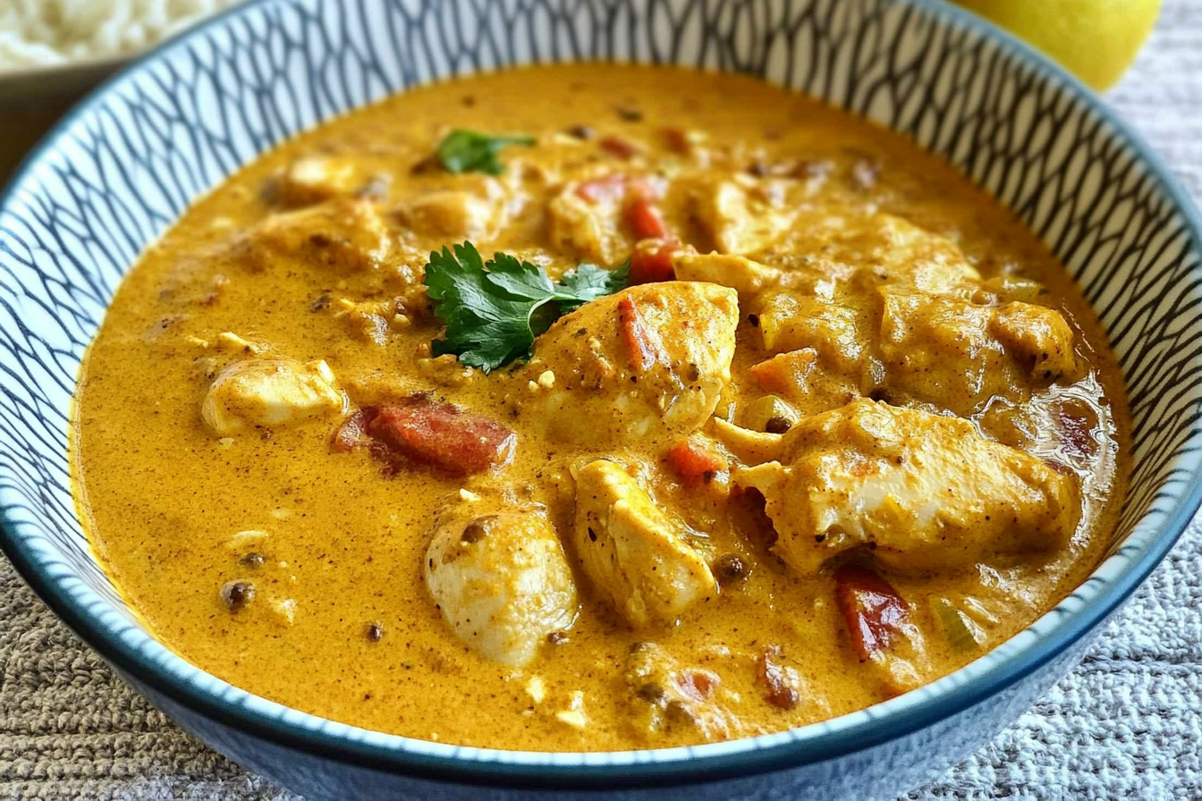 Poulet à l'indienne
