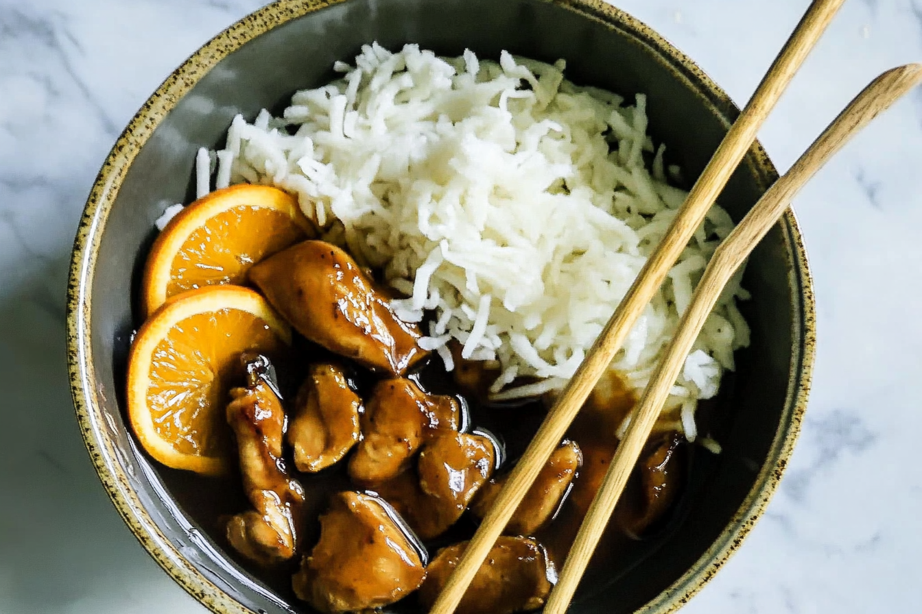 Poulet à l'orange