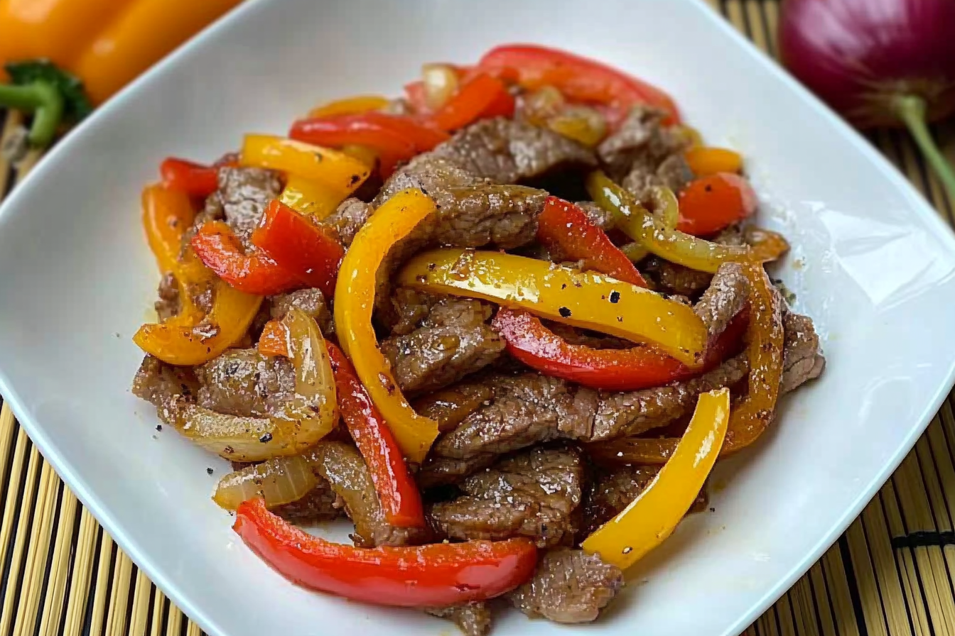 Sauté de viande et légumes
