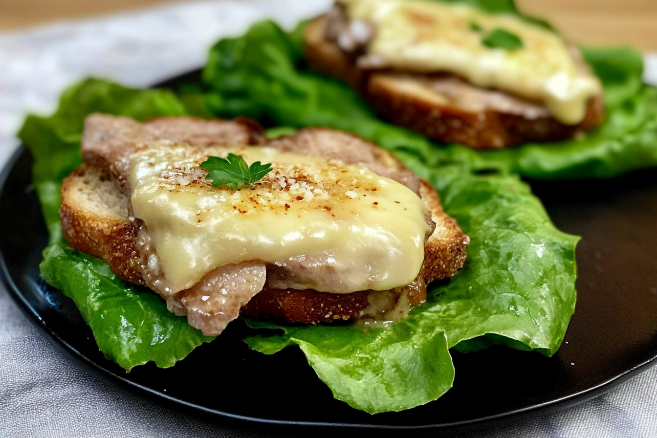 Tartine de lomo au fromage