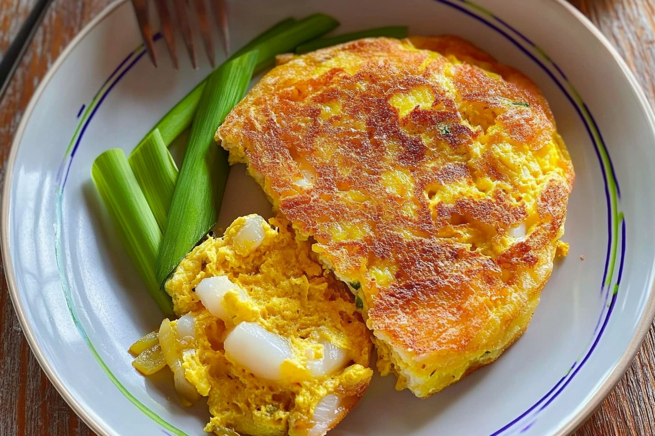 Tortilla de bacalao