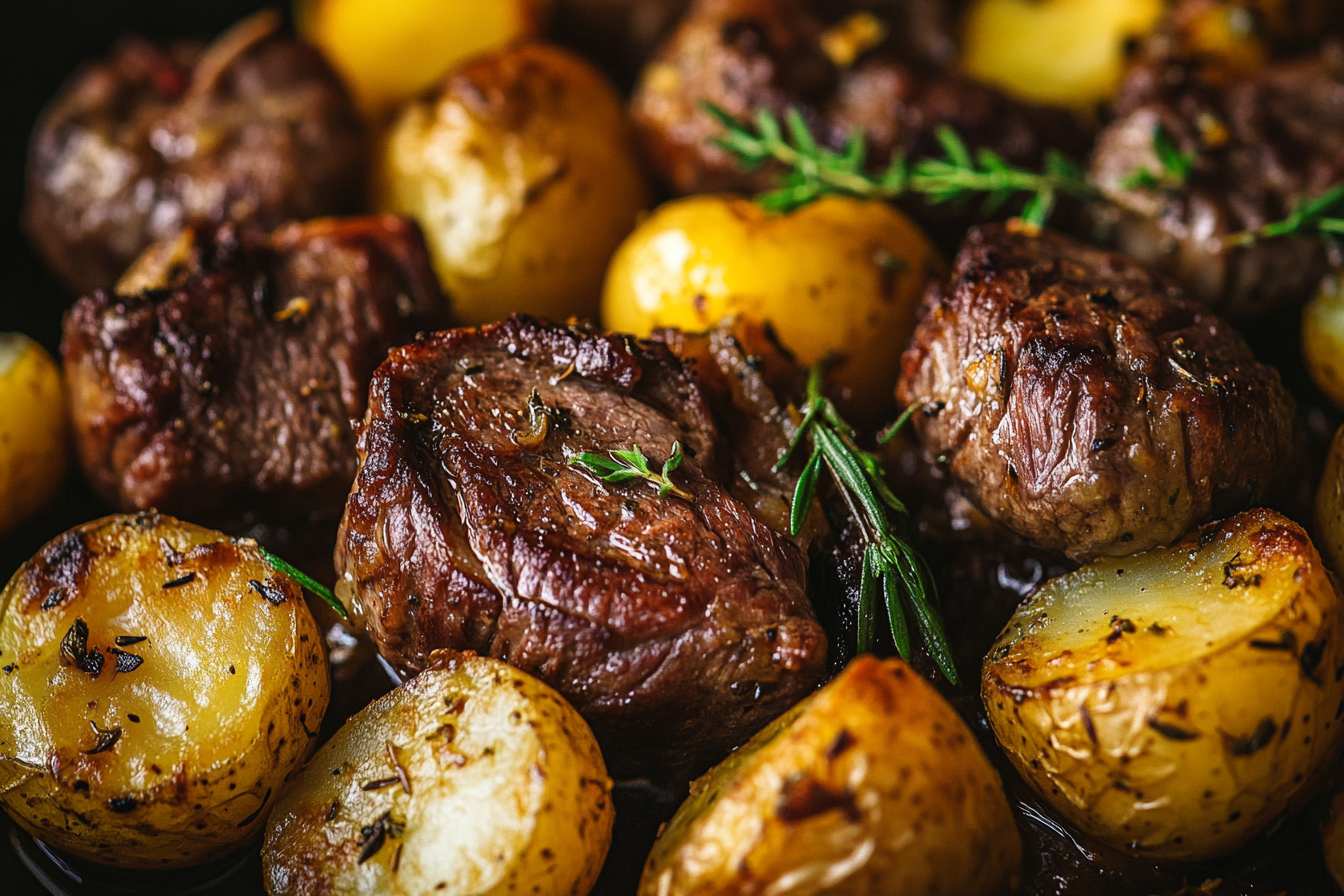 Agneau à l'étouffée portugais