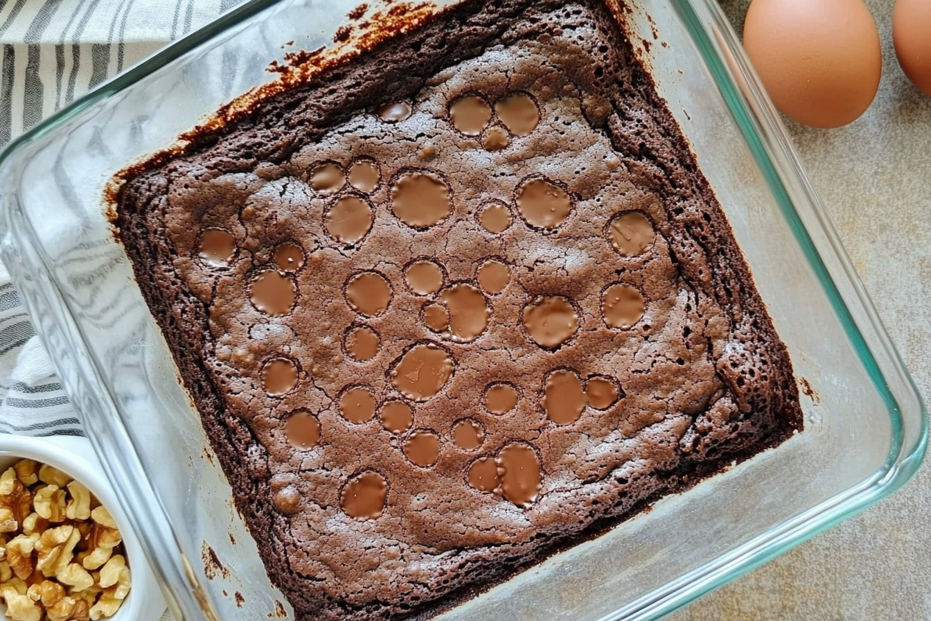 Brownie de courgette au chocolat