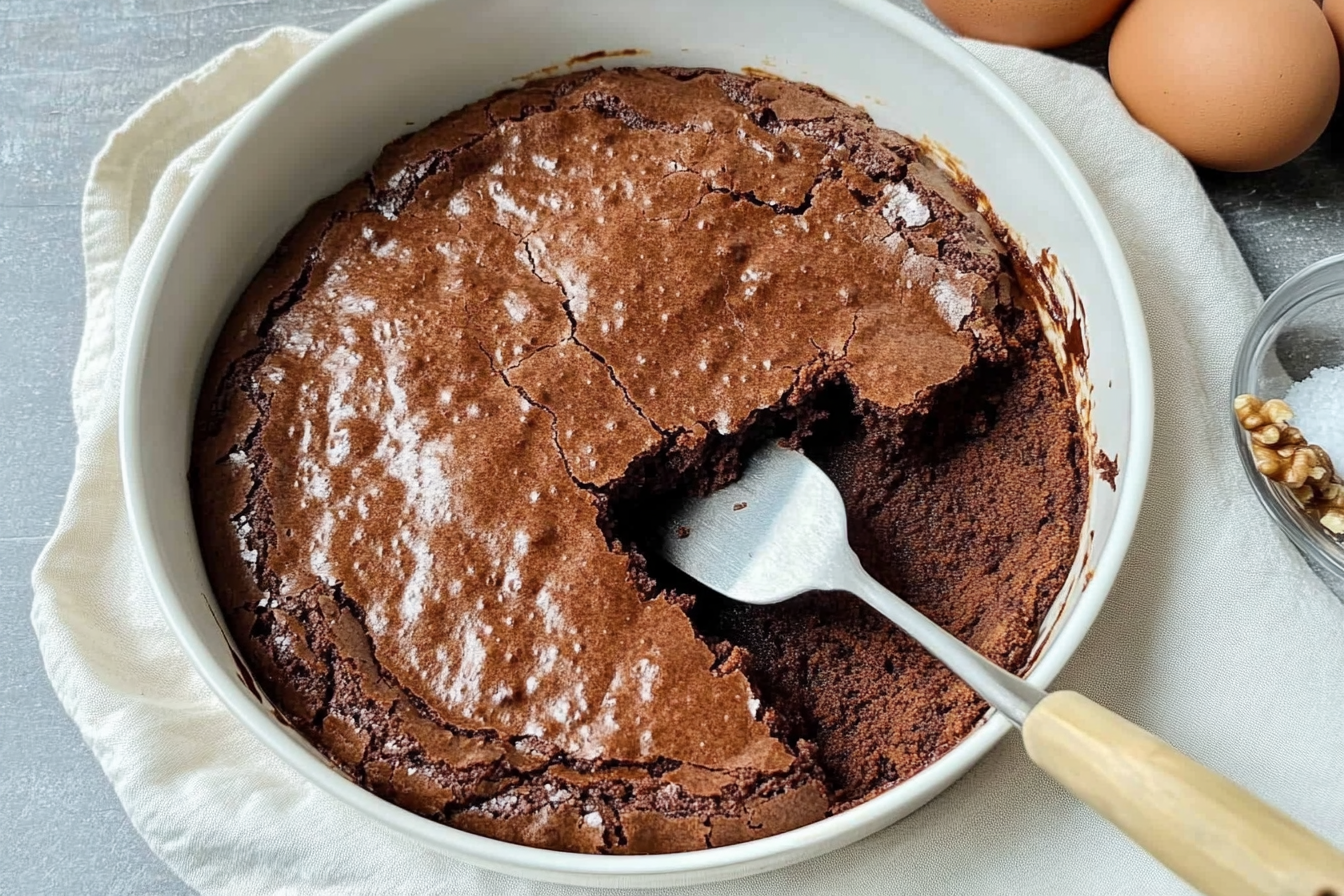 Brownie humide spectaculaire