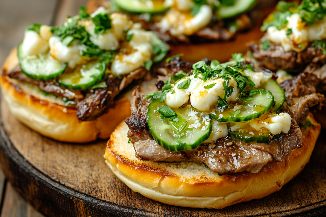 Burgers d'agneau au fromage