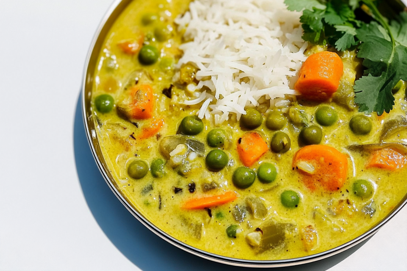 Curry de pois et carottes