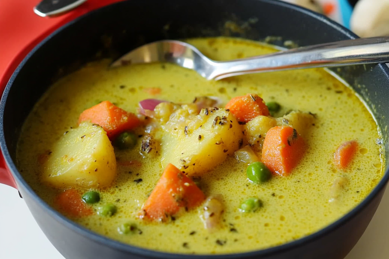 Curry de pommes de terre