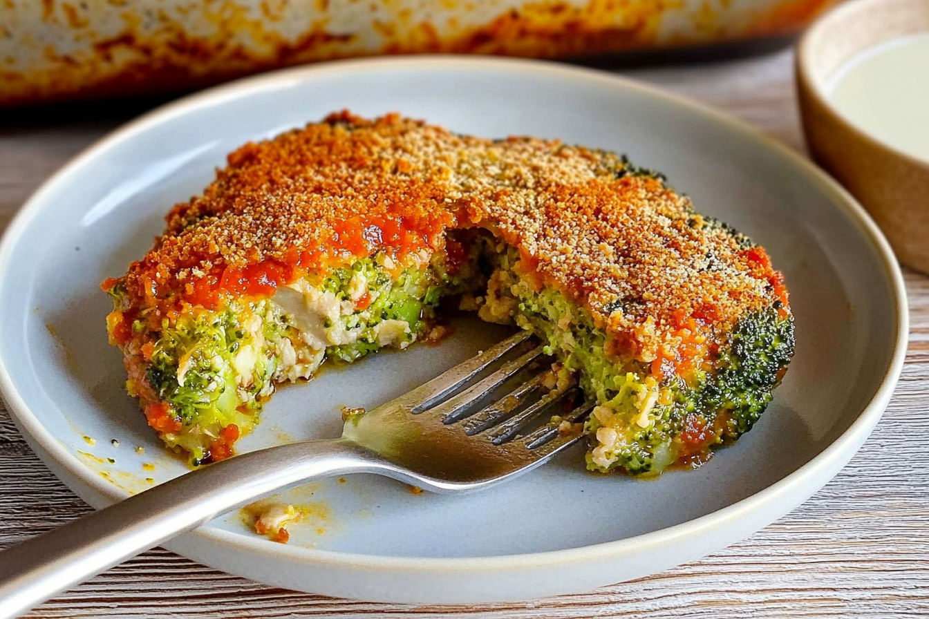 Gâteau de brocoli à la bolognaise