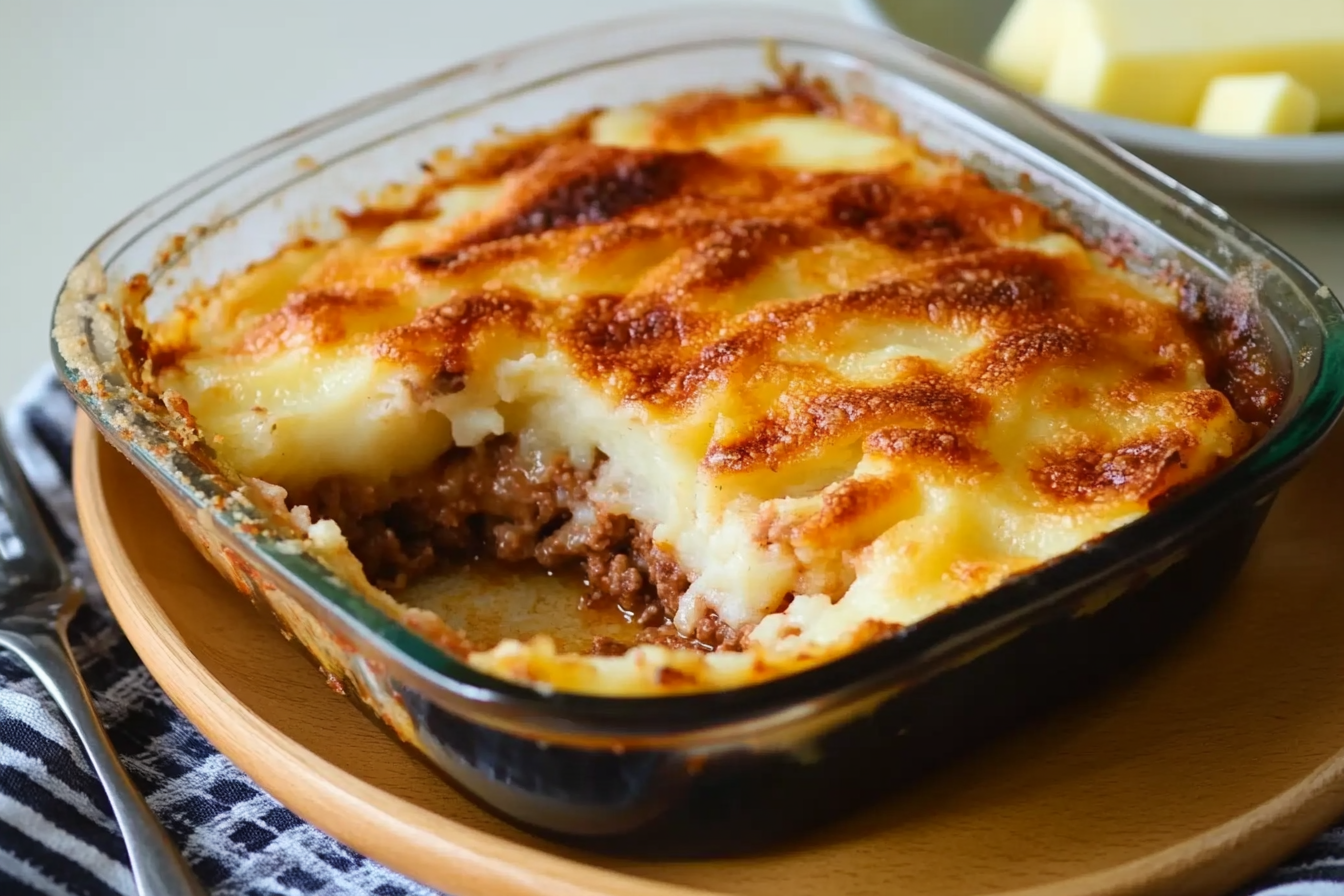 Hachis Parmentier de viande
