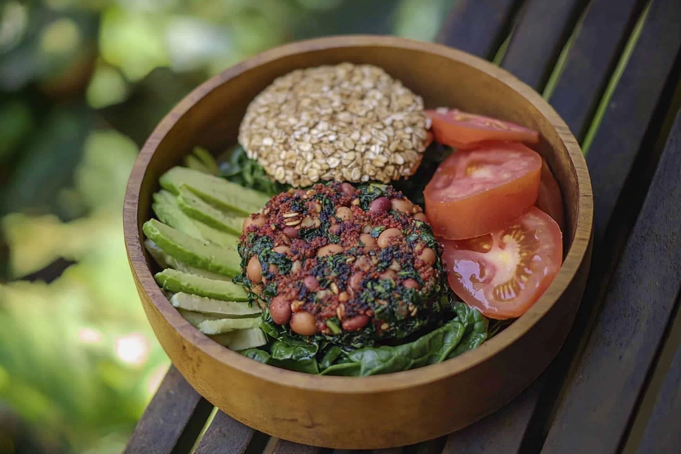 Hamburger de haricots rouges