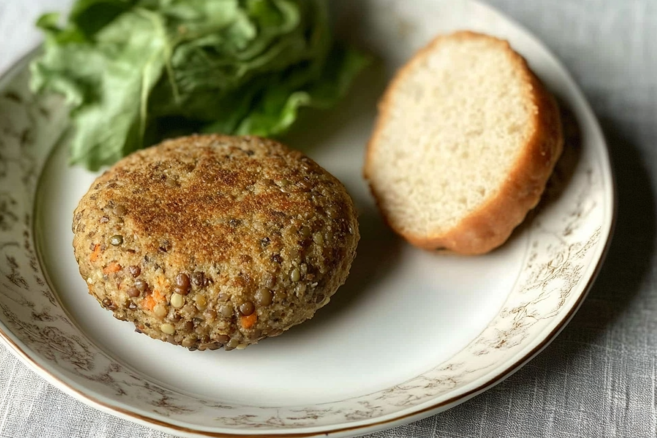 Hamburgers de lentilles et carottes