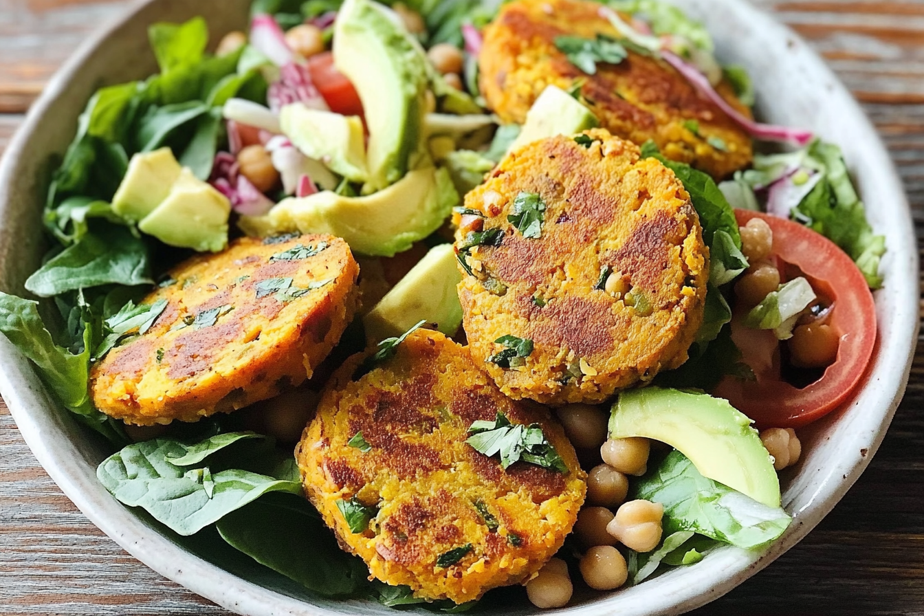 Hamburgers de patate douce